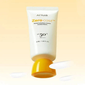 Anua - Zero-Cast Moisturizing Sunscreen SPF 50+ (Original)